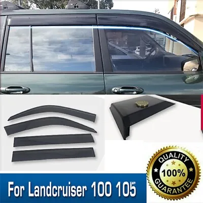 Premium Weathershields Window Visors For Toyota Landcruiser 100 105 Series 98-07 • $42.55