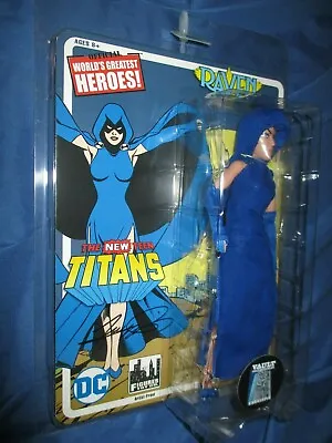 TEEN TITANS Figures Company Mego Figure SIGNED George Perez EXCLUSIVE Raven • $69.99