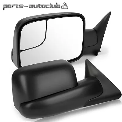 Left+Right 1994-2001 Dodge RAM 1500 94-02 2500/3500 Flip Up Manual Tow Mirrors • $56.99