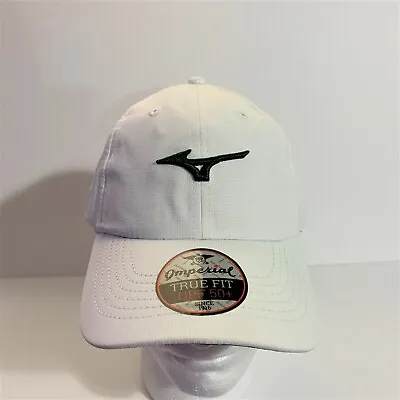 Mizuno Tour Lightweight Golf Hat Cap Adjustable Moisture Wicking White Green • $24.99