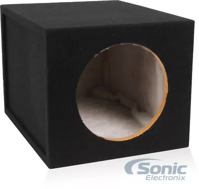 MDFS1012 | 10  Sealed Subwoofer Enclosure/Box (1.2 Cu Ft.) • $59.99