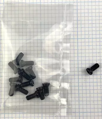 6-48 X *.345  Black Oxide Allen Head Oval Style Gunsmith Screws (12 Screws) • $10