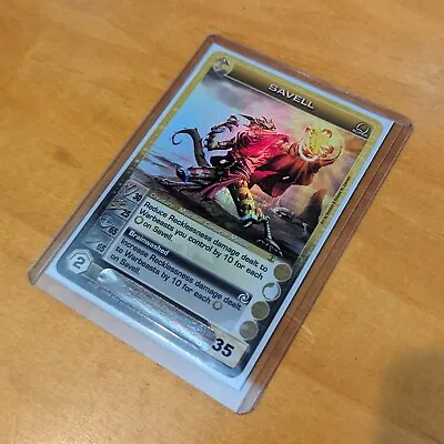 $49.99 • Buy SAVELL 30/25/65/65/35 MAX WISDOM Super Rare Foil First Edition Chaotic Card NM