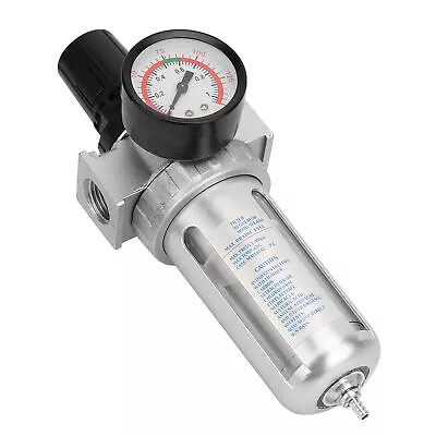 BSP1/2 Air Compressor Moisture Water Trap Filter Regulator W/ Mount LIF • $31.97