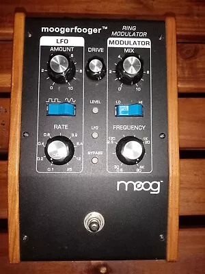 Moog MF-102 Ring Modulator Effects Pedal Moogerfooger W/Power Supply • $650