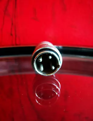 Vintage 1960's 4 Pin Amphenol Microphone Cable Connector Shure Electro Voice # 2 • $37