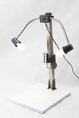 Bogen ST-5 Copy Stand W/ Camera Mount Lights Column SH • $149.99