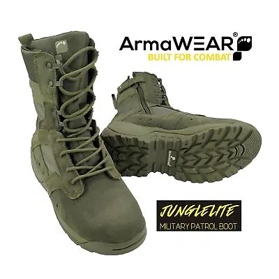 ArmaWEAR Sage Green JungleLITE Tactical Army Combat Boot |UK 5-13| • £42.95