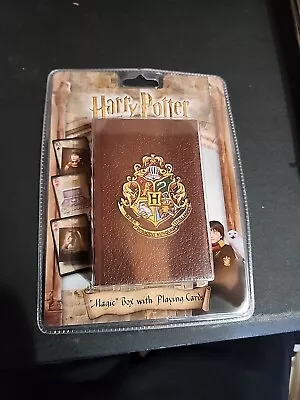 Harry Potter And The Sorcerers Stone  Magic  Box W/ Playing Cards New! Free Ship • $10