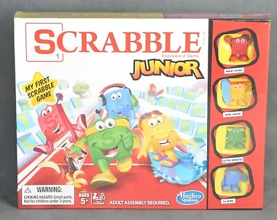 Hasbro Scrabble Junior Game Crossword My First Scrabble 2 To 4 Players Age 5+  • £12.49