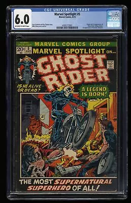 Marvel Spotlight #5 CGC FN 6.0 1st Appearance Ghost Rider! Ploog Cover • $1109