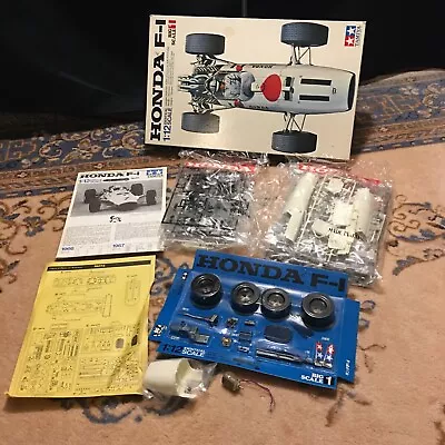 Vintage Tamiya Honda F-1 Identical Scale Series No 13. (1/12 Scale) Model Kit • $108.50