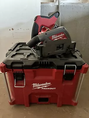 Milwaukee M18 FUEL 18V Plunge Track Saw (2831-21) • $399