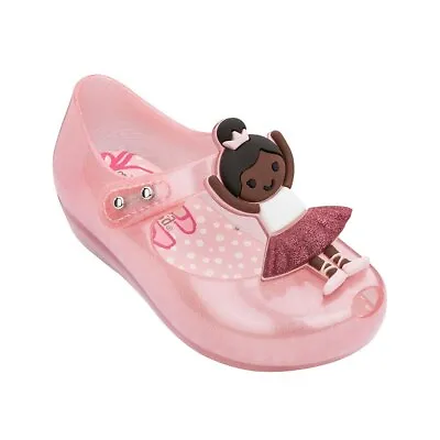 Mini Melissa Ultragirl Ballerina Girl Jelly Shoes Girls Toddler Sandals US 6-11 • $13.74