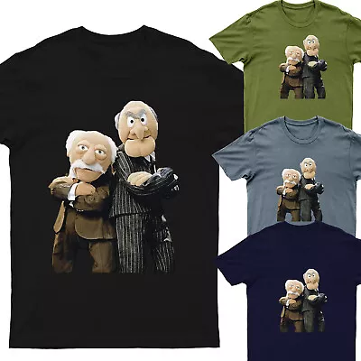 Statler And Waldorf Tv Show Funny Mens T-Shirts Tee Top #GVE • £9.99