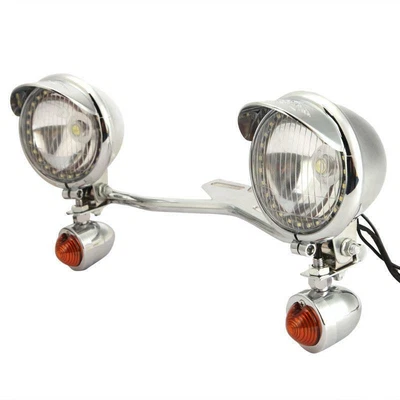 $95.99 • Buy US Passing Signal Light Bar For Yamaha V-Star XVS 650 1100 1300 XV 1600 1700