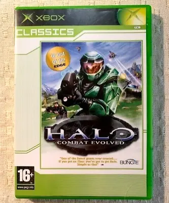 Microsoft Original Xbox Halo Combat Evolved Classics Edition OG Xbox Video Game • £5.95