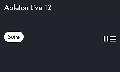 Ableton Live 12 Suite DAW : Genuine & Full Version • £399