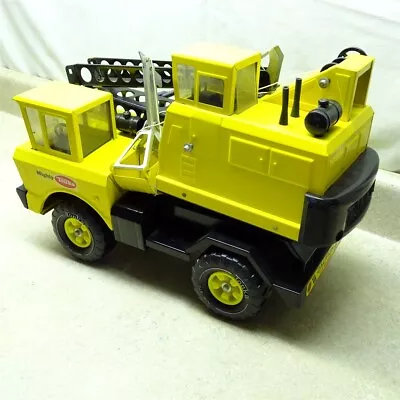 Vintage Mighty Tonka Mobile Crane Truck Pressed Steel Toy Clam Bucket  • $175