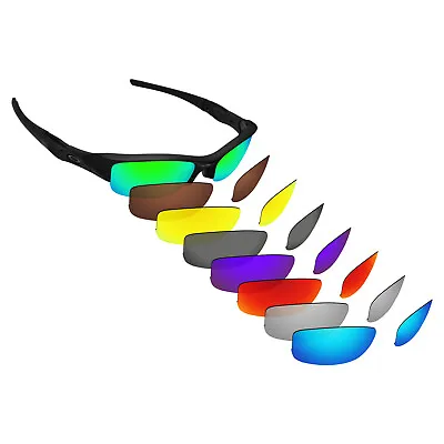 Hawkry Polarized Replacement Lenses For-Oakley Flak Jacket Sunglass - Multiple • £19.18