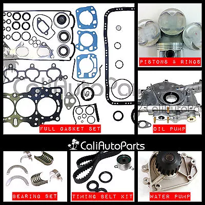 90-95 Acura Integra 1.8L B18A1 DOHC 16V Complete Master Engine Rebuild Kit • $264.95