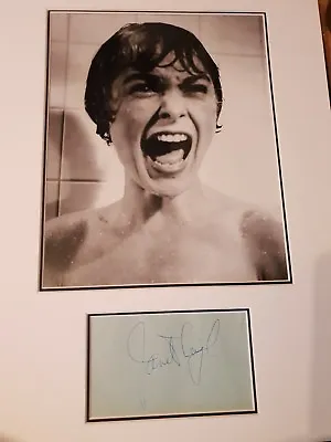 Janet Leigh Psyco16x12 Genuine Hand Signed  Double Mount Coa • £125