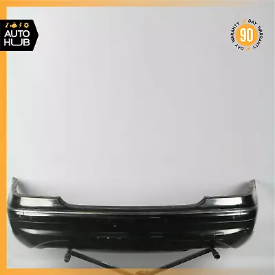 03-06 Mercedes W220 S55 S65 AMG Sport Rear Bumper Cover Assembly Black OEM • $390.10