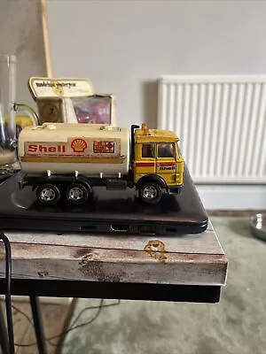 Matchbox Superkings Shell Iveco Tanker Diecast 1980s • £0.99