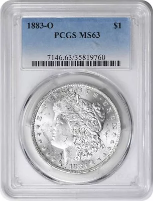 1883-O Morgan Silver Dollar MS63 PCGS • $94