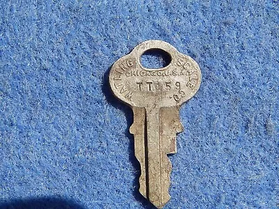 Vintage Coin Op Key: Chicago Lock Key TT 159 - Watling Scale Front Door • $15