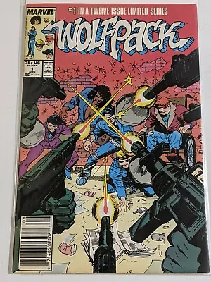 WOLFPACK #1 1988 - Marvel Comics • $6.95