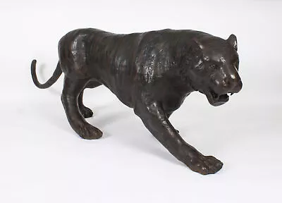 Vintage Life Size Bronze Tiger 20th C • £3750