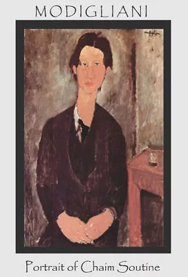 Amedeo Modigliani Portrait Of Chaim Soutine Art Print • $7