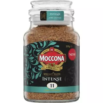 Moccona Specialty Blend Intense Dark Roast Freeze Dried Instant Coffee Jar 200g • $18.02