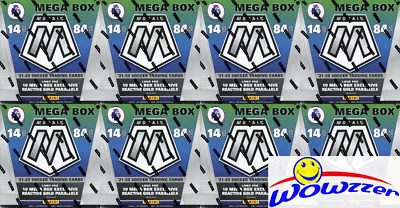 (8)2021/22 Panini Mosaic Premier League Soccer EXCLUSIVE Factory Sealed MEGA Box • $169.95
