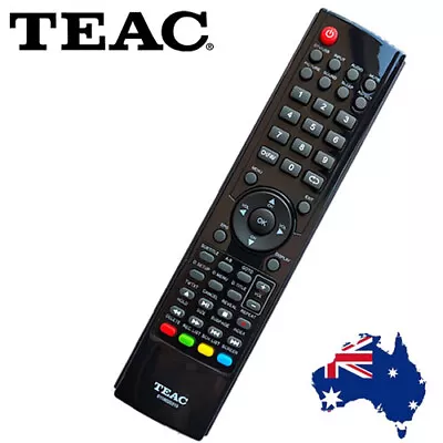 TEAC Original Brand New TV Remote 0118020315 Black Matte LEDV2282FHD LCDV3256HDR • $24.50