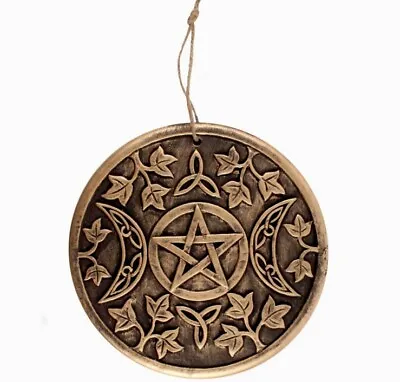 Pagan/Wiccan Triple Moon Plaque • £7.60