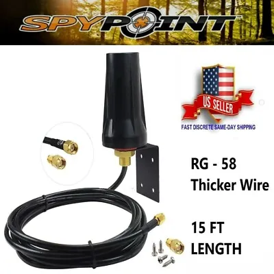 $16.99 • Buy 5dBi Extended Range Booster Antenna For Tactacam Reveal Trail Camera Spypoint!!!