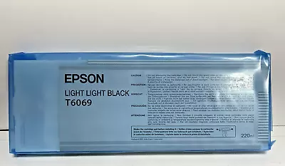 Expired 2010 - Genuine Epson T6069 Light Light Black Ink Stylus Pro 4800 4880 • $69.98