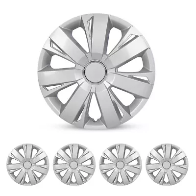 14  Set Of 4 Lacquer Wheel Covers Snap On Full Hub Caps Fit R14 Tire & Steel Rim • $39.99