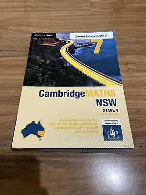 Cambridge Maths Stage 4 NSW Year 7 By Bryn  Humberstone Justin Robinson... • $49.50