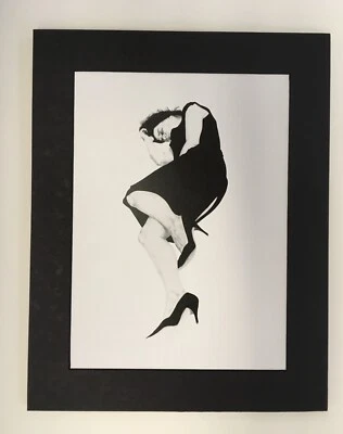 $109 • Buy ROBERT LONGO Men In The Cities Image, Matted 11x14 Frame Ready