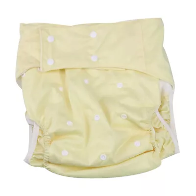 Reusable Adjustable Adult Cloth Diaper Nappy Pants Incontinence Bedwetting Aid 1 • $31.45