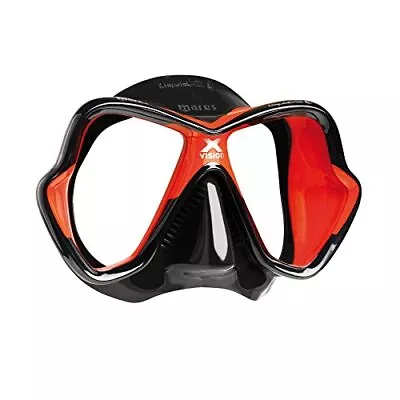 Mares X-Vision Ultra Liquidskin Dive Mask - Red/Black (411052CLRDKRDK) • $119.95