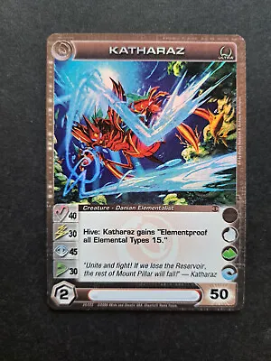 Katharaz (Max Energy) Ultra Rare Foil Beyond The Doors 34/222 Chaotic TCG • $90