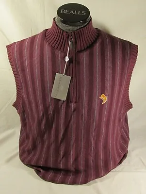 MARTIN 1/4 ZIP LINED ITALIAN MERINO WINDVEST L NWT W/ Logo ROSE PURPLE • $49.98