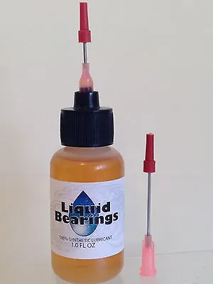 Liquid Bearings BEST 100%-synthetic Oil For Vintage Record Players READ!! • $14.99