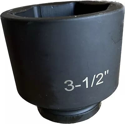 Jumbo 3-1/2  SAE 1  Dr. Deep Impact Socket 6 Pts Cr-MO  For Truck Lug Nut • $54.99