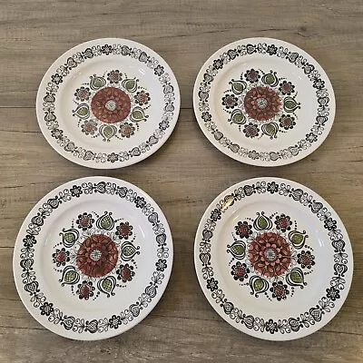 Broadhurst Ironstone/kathie Winkle  Romany  9.5  Dia Dinner Plates X 4 • £14.99