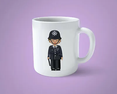 £10 • Buy Policeman Mug - Male Police Officer Mug